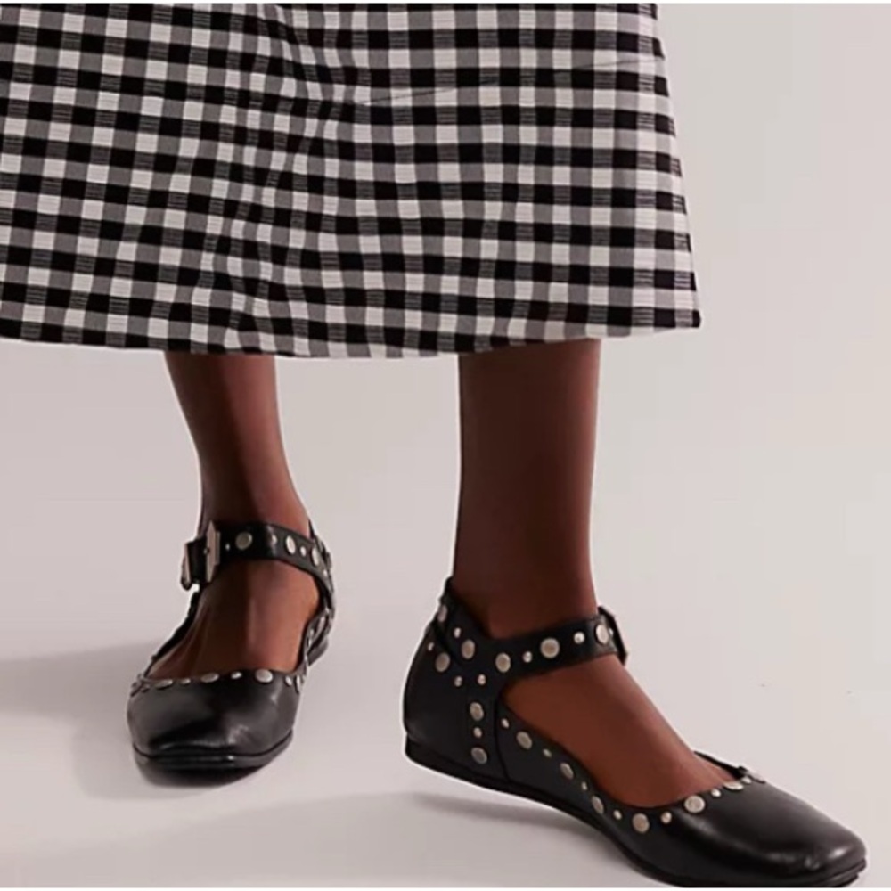 Free People Mystic Mary Jane Flats - Picture 3 of 7